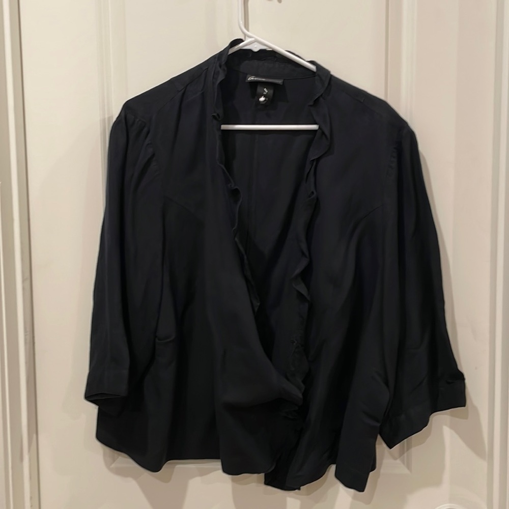 Lane Bryant black, open jacket or shirt?